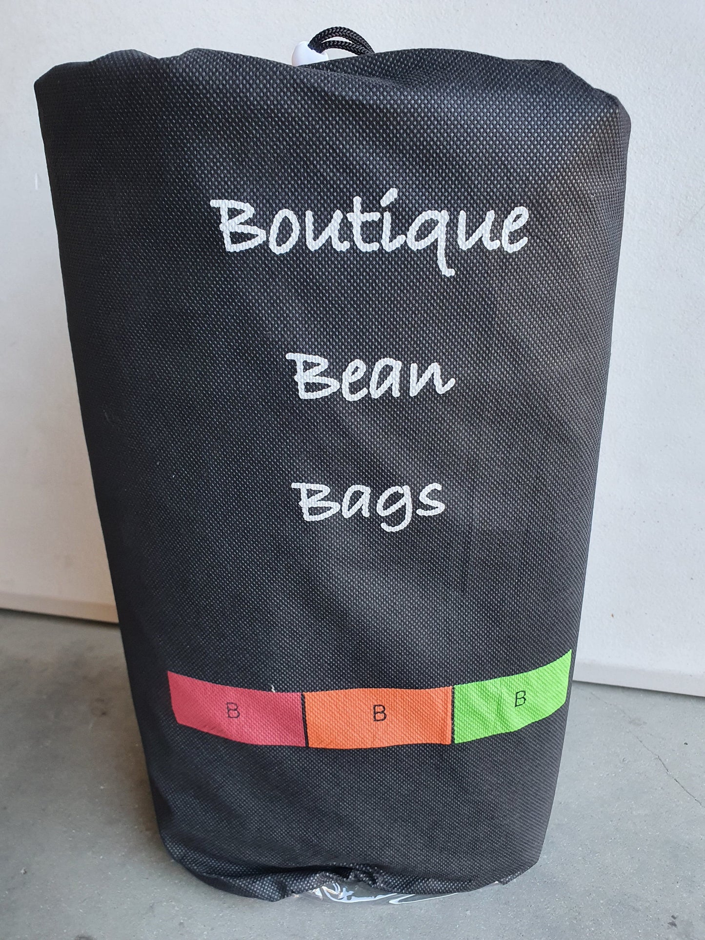 Water Lounger floating pool bean bag green