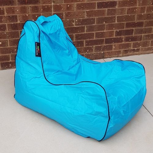 Outdoor bean bag blue