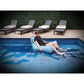 Water Chair floating pool bean bag aqua blue