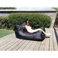 COLOSSUS BLACK OUTDOOR WATERPROOF BEAN BAG